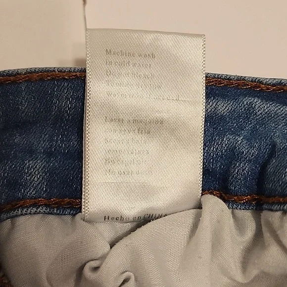 KANCAN DENIM BLUE JEAN SHORTS Size W5 26  5 Pockets 3 Front Pockets Perfect - Picture 4 of 7